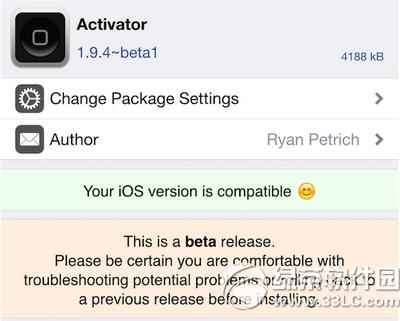 ios8.4ԲԽactivator޷