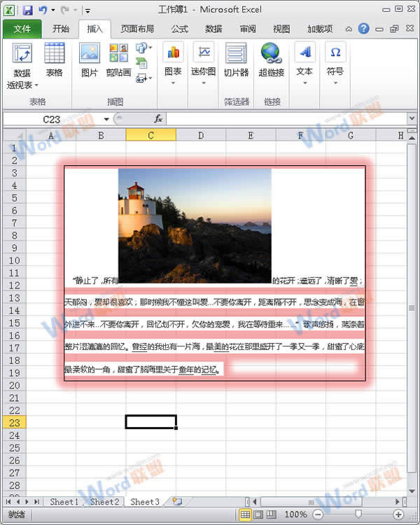 WordͼƬʽ뵽Excel2010У