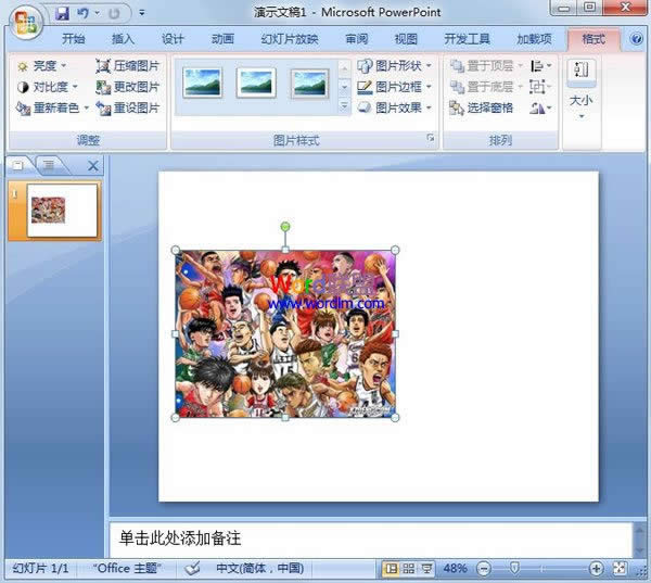 PowerPoint2007ͼƬӱעϢ