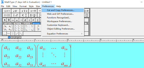 PreferenceCut and copy preference