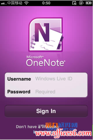 IphoneOneNote