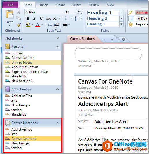 OneNote 2007OneNote 2010Canvasչʹý̳_վ