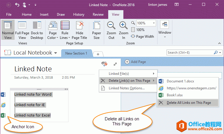 һһ OneNote ҳеӱʼǵͼ꣨êͼ꣩