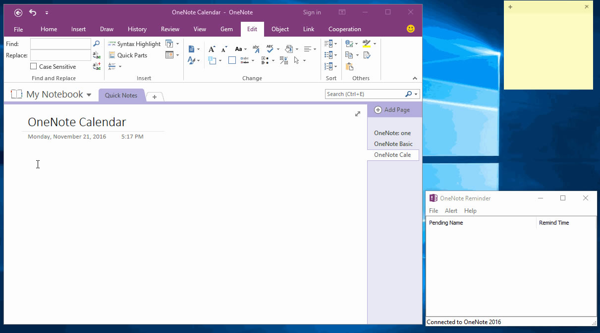 ʹ OneNote ҳ漰