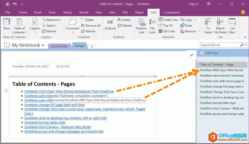 OneNote Ŀ¼ҳ - зڵҳ