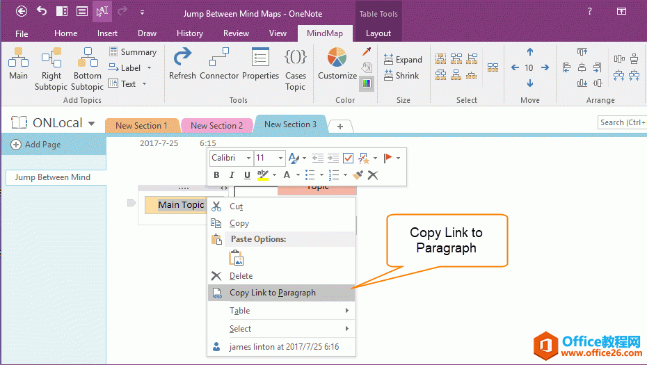 ڶ OneNote ˼άͼнлת