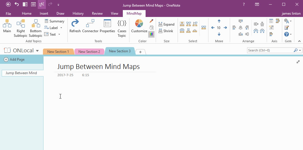 ʵڶ OneNote ˼άͼнлת