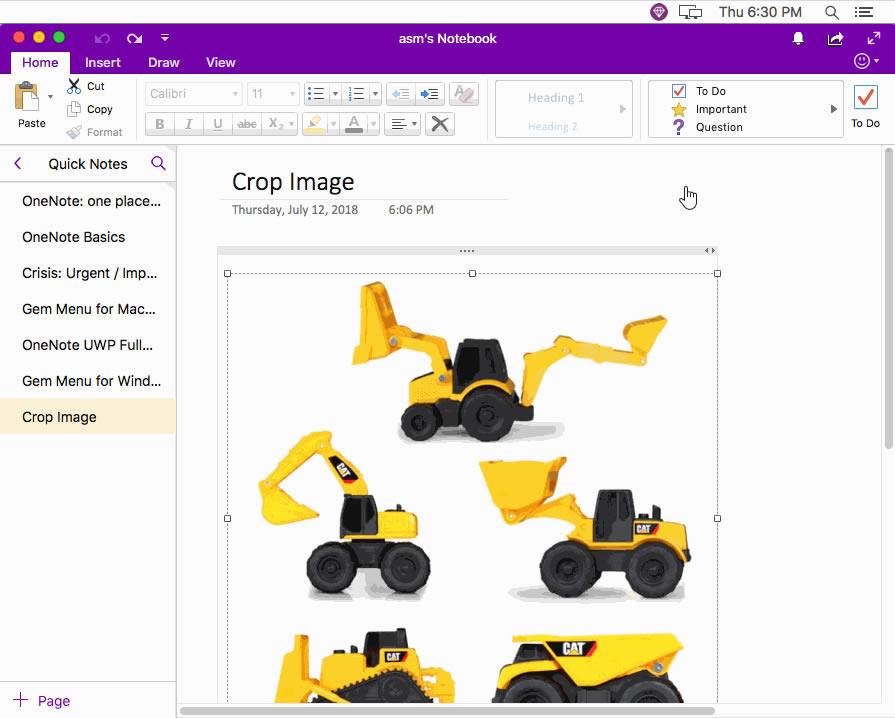 ʹ䱦˵ĲüͼƬܣ Mac OneNote ͼƬв鿴á