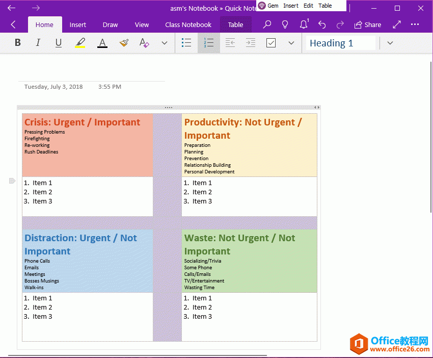 ģ뵽 OneNote for Windows 10