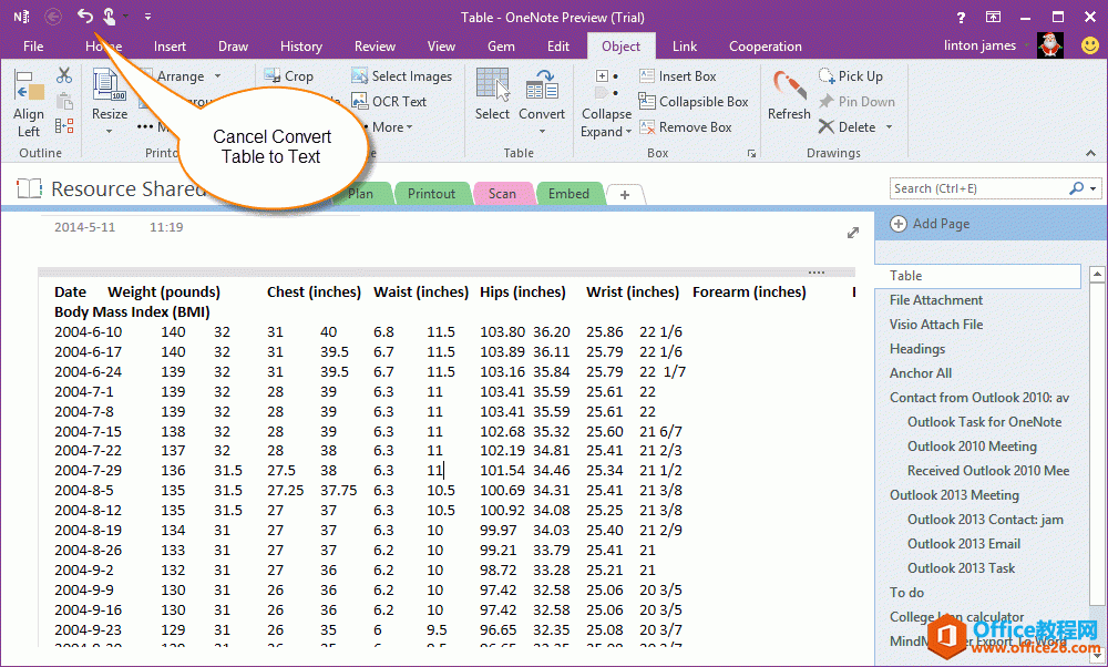 ΰ OneNote еıתΪı