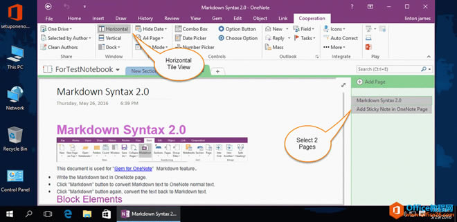 βŲ鿴Ա 2  OneNote ҳ