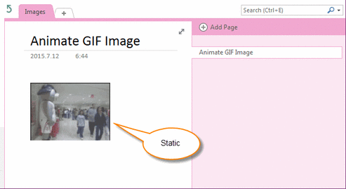 GIF ͼƬ OneNote Ǿ̬