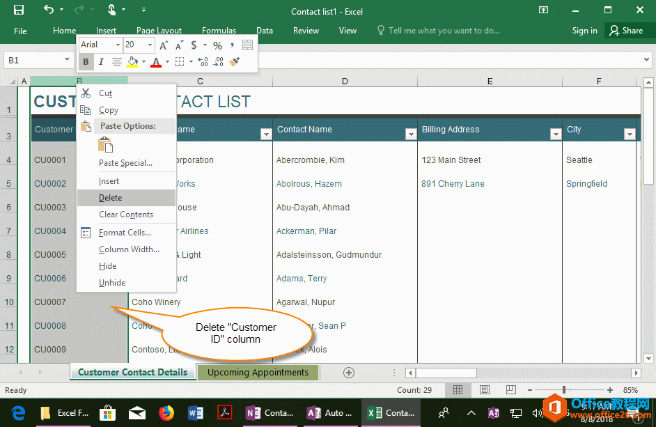 ༭ Excel ļԶͬ OneNote ҳ