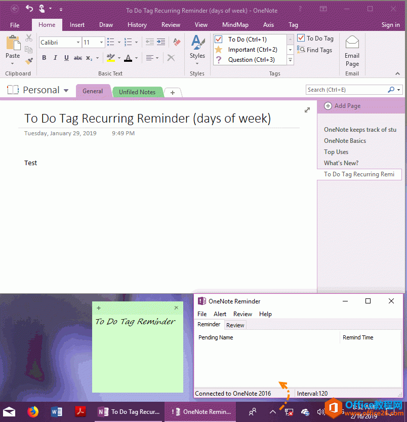 ͨ OneNote ҳ