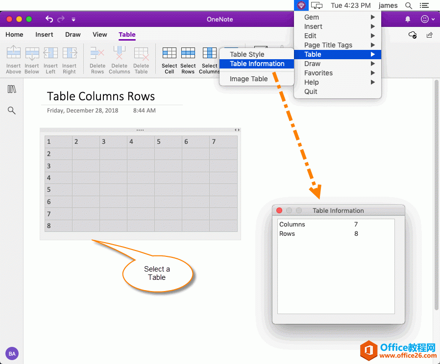 ȡ OneNote ѡеıϢ