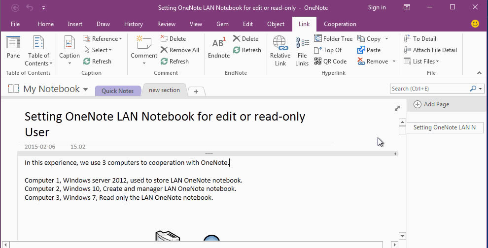 α OneNote ҳΪǩ PDF ļ