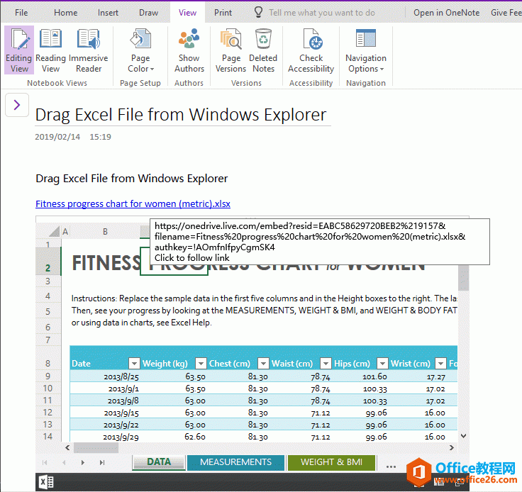 OneNote UWP ʾΪһӣ·ʾļԤͼ