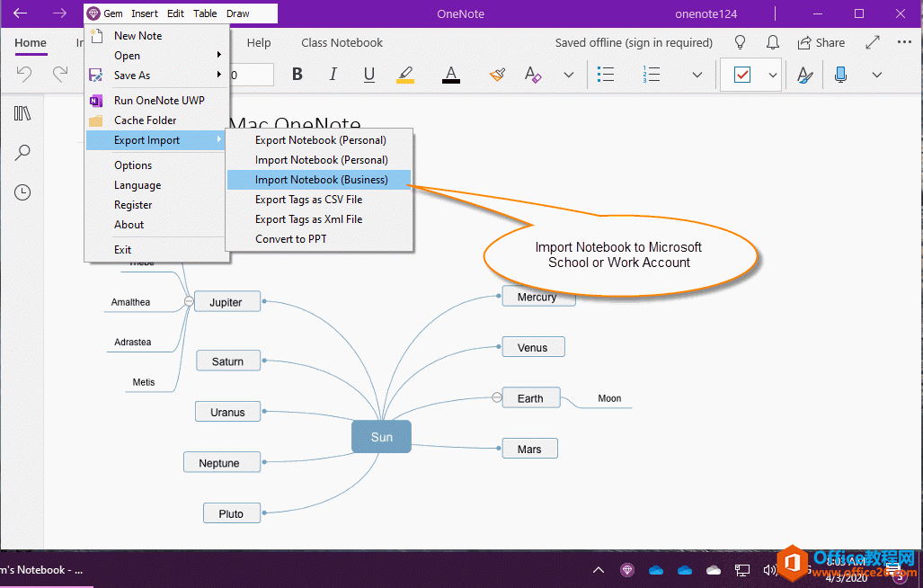 ε OneNote ʼǱҵ΢ѧУ빤˻OneDrive