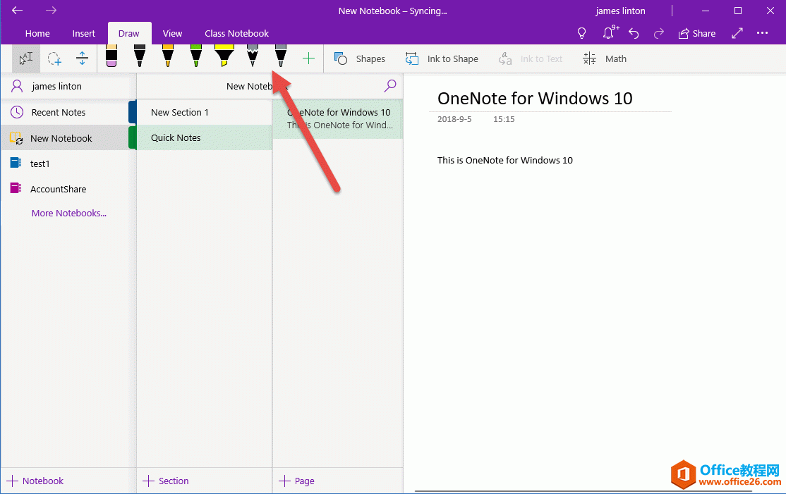 OneNote 16001 2018 ꣩