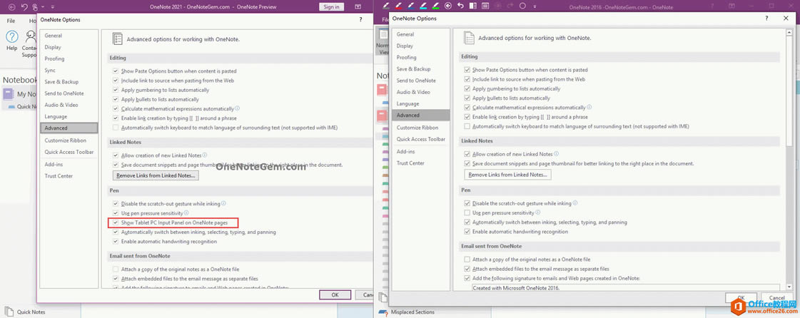  OneNote ҳʾƽ봰