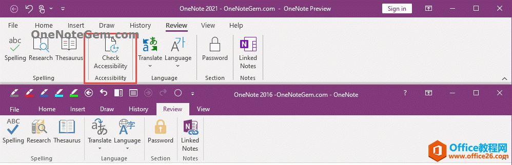 2021 깫 OneNote 2021  OneNote 2016 ɾ¼ɶԱ