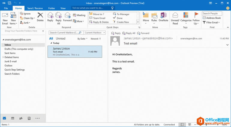  OneNote ҳΪģ棬ԭı Outlook ʼ