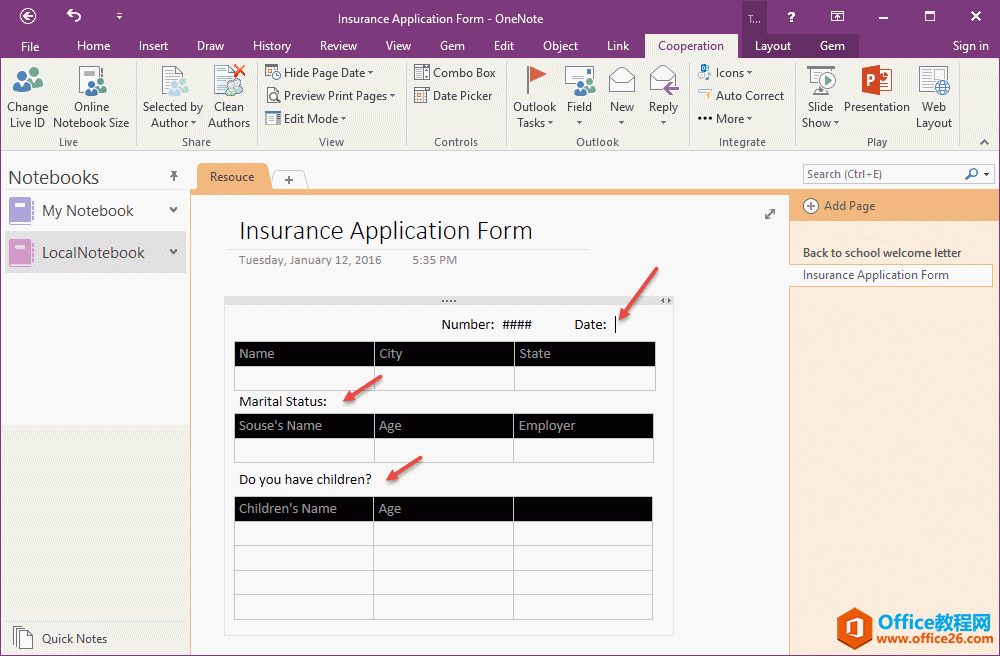  OneNote ׼