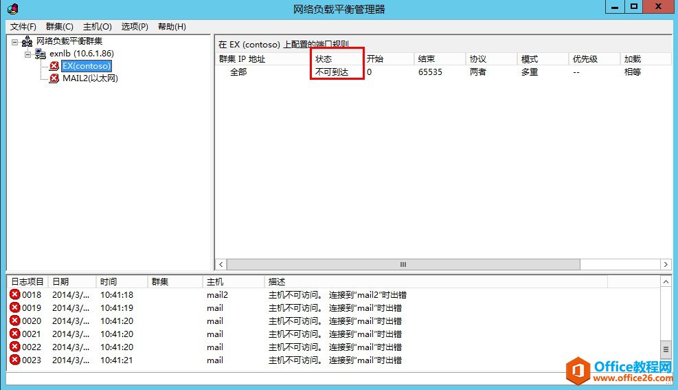 Exchange Server 2013 ߿òϵУͻ˷ʸ߿á縺ؾ⣨NLB_վ