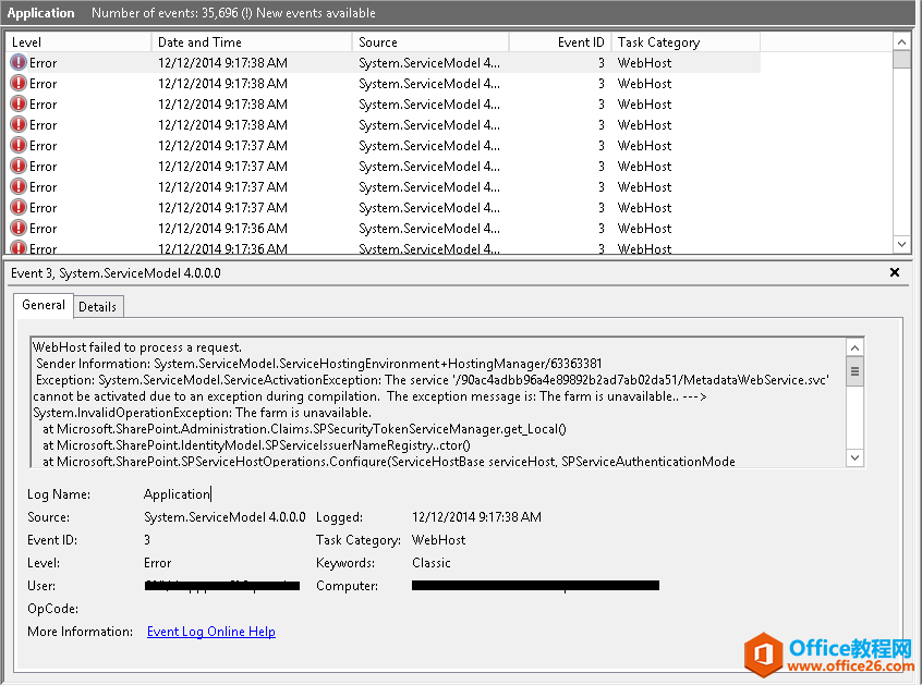 SharePoint Unable to retrieve topology component health. This may be because the admin componen_վ