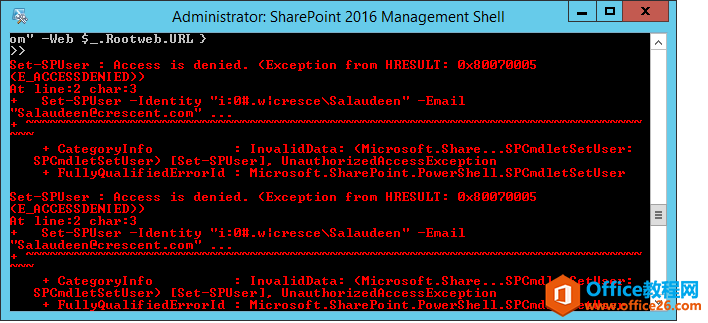 SharePoint Set-SPUser ܾ ⴦