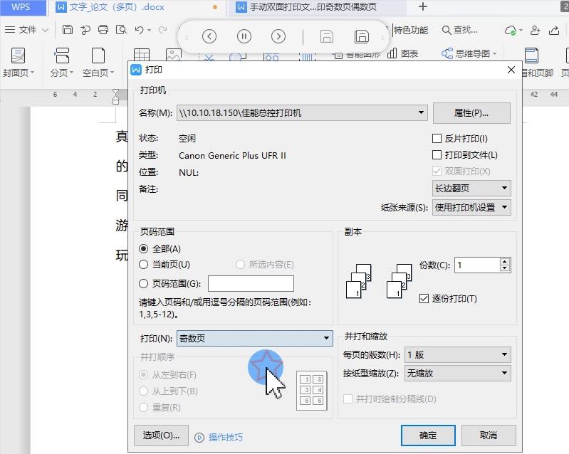 WPSֶ˫ӡĵ ӡҳżҳ_վ